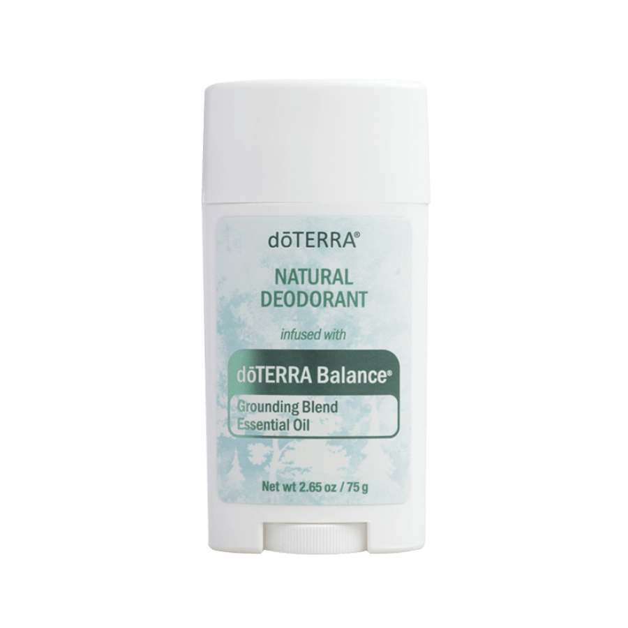 dōTERRA Natural Deodorant infused with dōTERRA Balance® Essential Oil