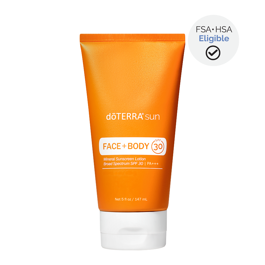 dōTERRA® sun Face + Body Mineral Sunscreen Lotion